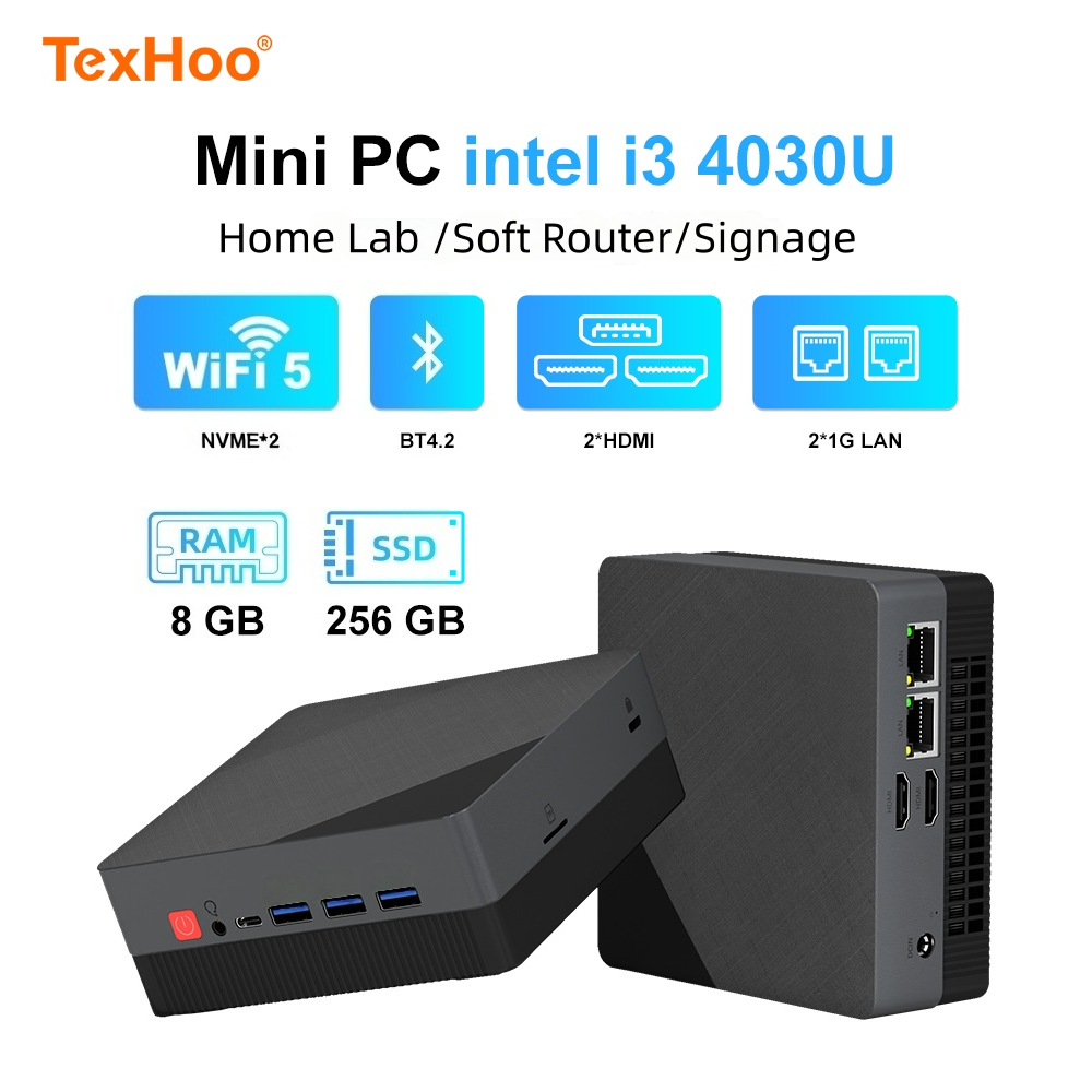 Mini PC Texhoo Intel Core I3 4 - Khadas Vim4 8Gb reseña y precio