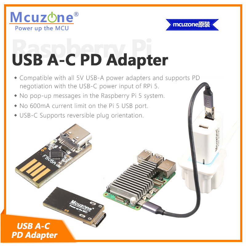 Adaptador PD Raspberry Pi5 USB - Banana Pi Bpi-M5 reseña y precio
