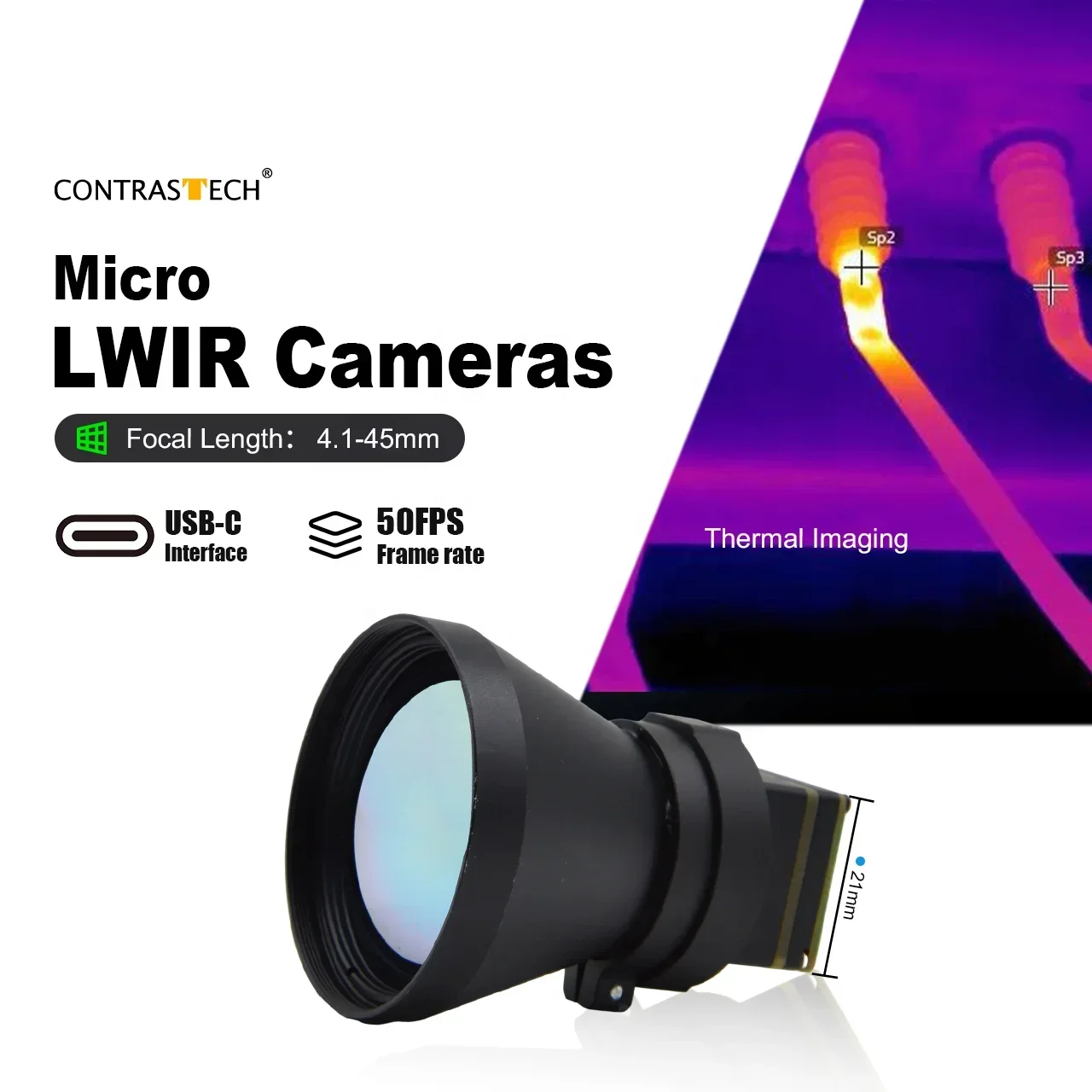 Módulo de Cámara Térmica Infra - Thermal Imaging Camera Module Flir reseña y precio